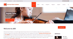 Desktop Screenshot of amimusic.org